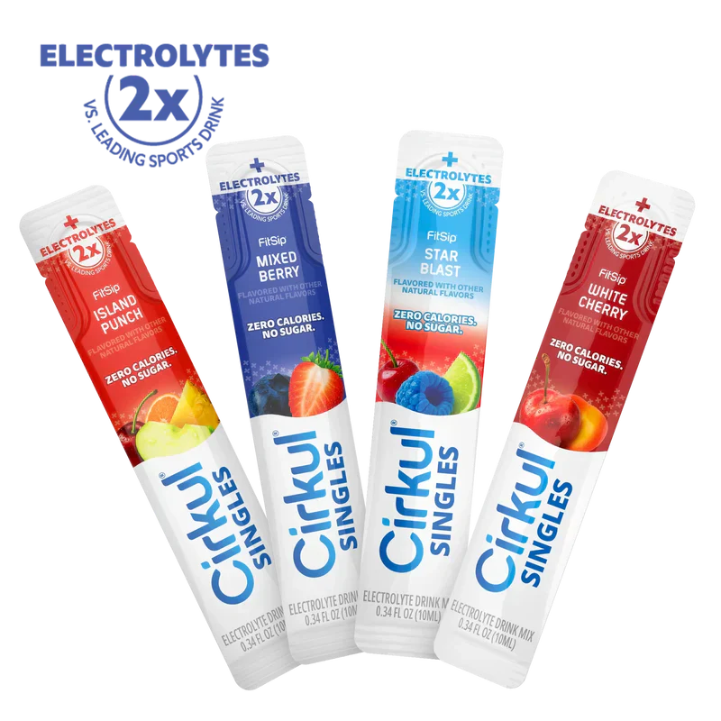 Sugar-Free 16-Pack Singles FitSip Bundle J8XB - Sugar-Free Fruit Flavor Cartridge Refill - Default Title