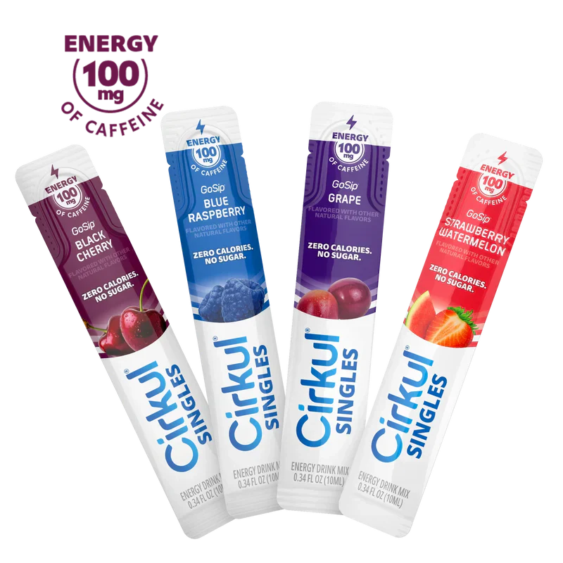 Sugar-Free 16-Pack Singles GoSip Bundle H74N - Vitamin-Infused Natural Refreshing Flavor Core - Default Title