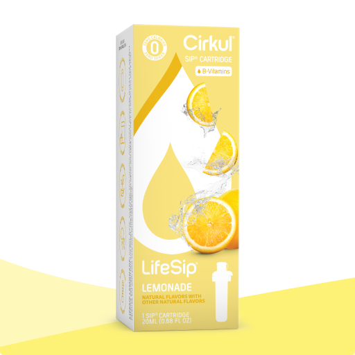 Natural Fruit Flavored LifeSip Lemonade ZO3J - Zero-Calorie Multi-Flavor Sip Pods for Water Bottle - Default Title