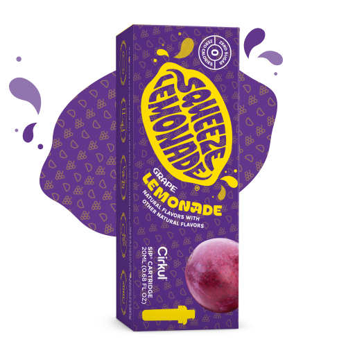 Zero-Calorie Squeeze Grape Lemonade QJ8Y - Vitamin-Infused Natural Refreshing Flavor Core - Default Title