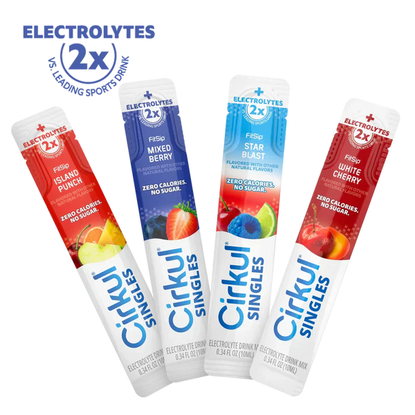 Sugar-Free 16-Pack  Singles FitSip Bundle J8XB - Sugar-Free Fruit Flavor Cartridge Refill - Default Title