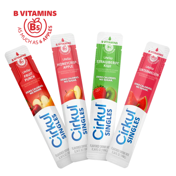 Refreshing Electrolyte 16-Pack  Singles LifeSip Bundle TIN3 - Sugar-Free Fruit Flavor Cartridge Refill - Default Title