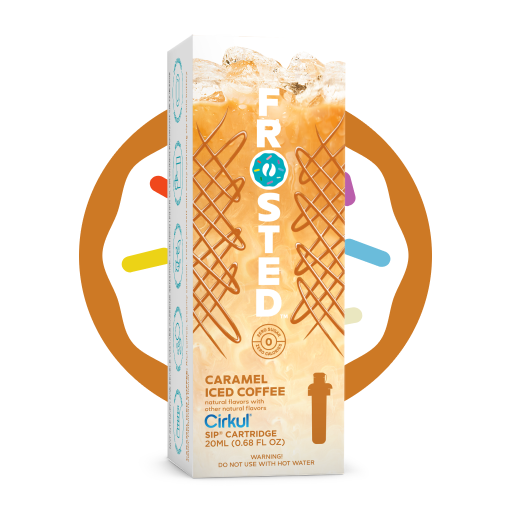 Sugar-Free Frosted Caramel Iced Coffee 9HCZ - Sugar-Free Fruit Flavor Cartridge Refill - Default Title