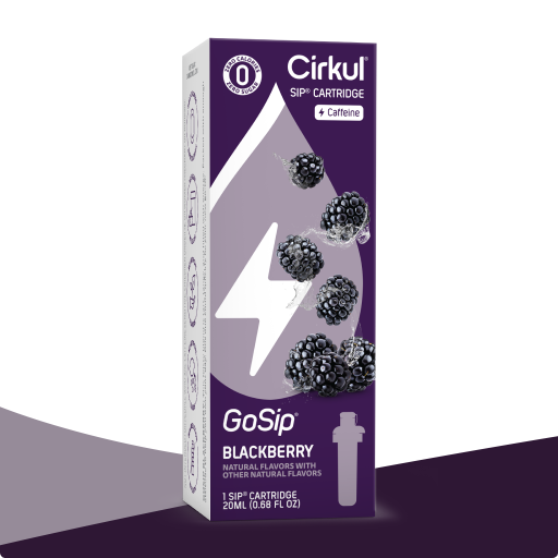 Refreshing Electrolyte GoSip Blackberry EPWS - Electrolyte Hydration Enhanced Taste Cartridges - Default Title