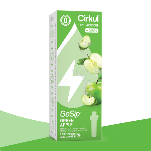 Sugar-Free GoSip Green Apple U1U4 - Sugar-Free Fruit Flavor Cartridge Refill - Default Title