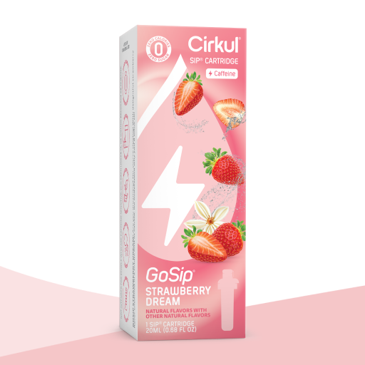 Sugar-Free GoSip Strawberry Dream OAF9 - Vitamin-Infused Natural Refreshing Flavor Core - Default Title