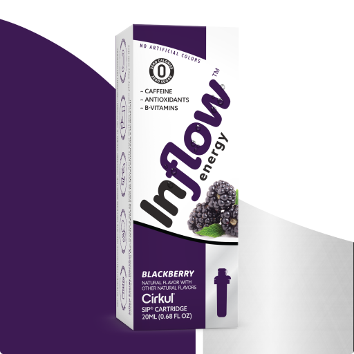Sugar-Free Inflow Energy Blackberry 4RAS - Zero-Calorie Multi-Flavor Sip Pods for Water Bottle - Default Title