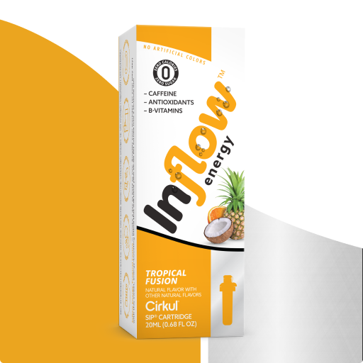 Sugar-Free Inflow Energy Tropical Fusion ZH2I - Electrolyte Hydration Enhanced Taste Cartridges - Default Title
