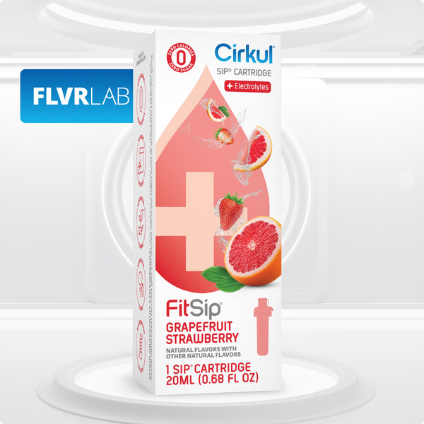Vitamin-Infused FitSip Grapefruit Strawberry QAST - Vitamin-Infused Natural Refreshing Flavor Core - Default Title