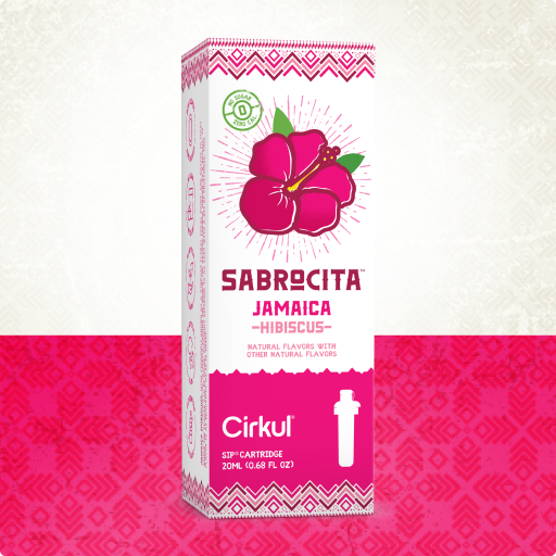 Vitamin-Infused Sabrocita Hibiscus H74P - Sugar-Free Fruit Flavor Cartridge Refill - Default Title