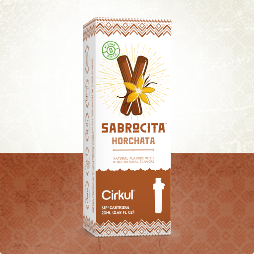 Natural Fruit Flavored Sabrocita Horchata PV7G - Sugar-Free Fruit Flavor Cartridge Refill - Default Title