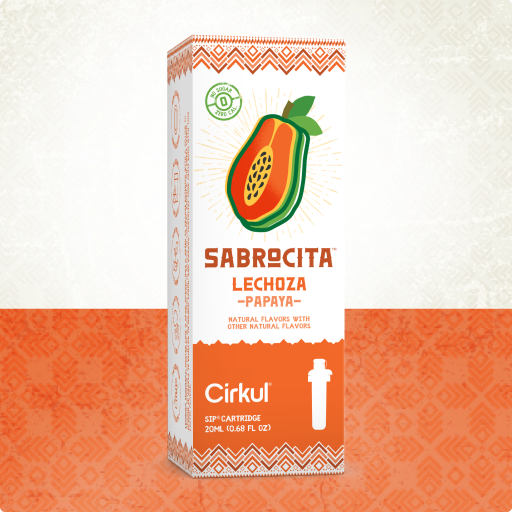 Sugar-Free Sabrocita Papaya KA8O - Sugar-Free Fruit Flavor Cartridge Refill - Default Title