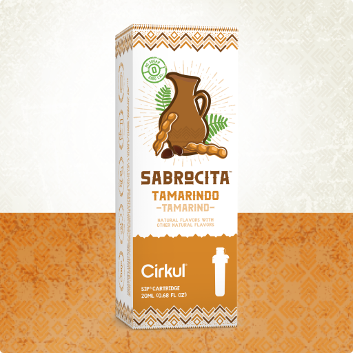 Natural Fruit Flavored Sabrocita Tamarind 1288 - Sugar-Free Fruit Flavor Cartridge Refill - Default Title